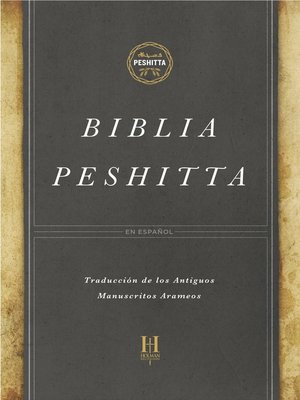 cover image of Biblia Peshitta